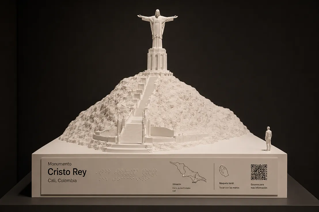 Réplica 3D de Cristo Rey