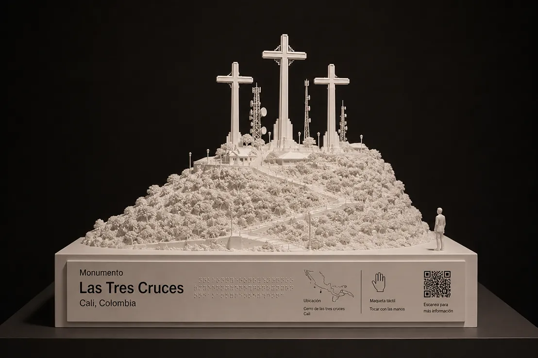 Réplica 3D de Las Tres Cruces