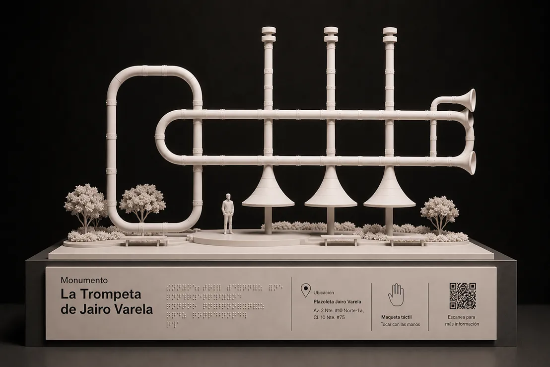 Réplica 3D de la Trompeta de Jairo Varela